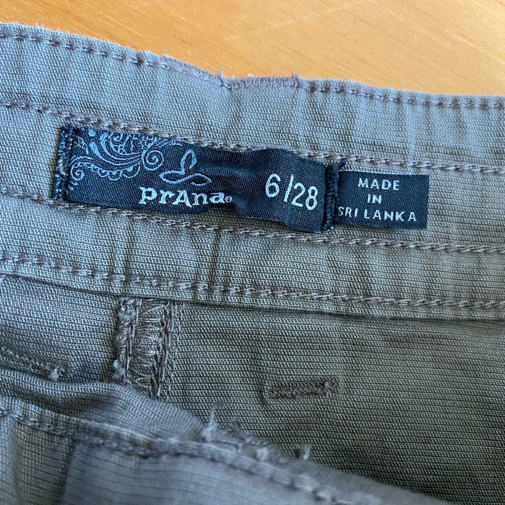 PrAna Brushed Organic Cotton Mini Skirt Size 6 - Picture 2 of 7